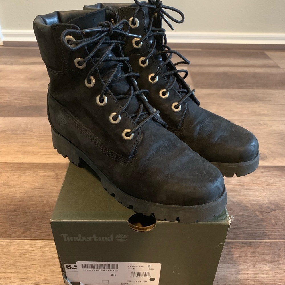 Timberland Soft Leather Boot🖤